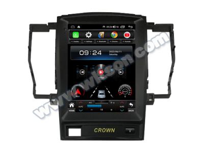 9.7'' Tesla Vertical Screen For Toyota Crown 2005-2009  Android Car Multimedia Player