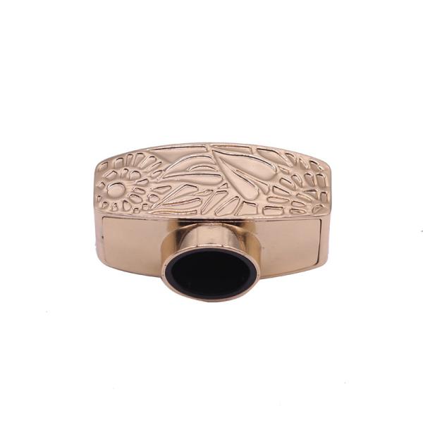 Крышки духов легирующего металла цинка Беатуйфул для роскошных товаров, делают ваш собственный логотип