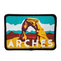 O nome feito sob encomenda de Jean Patches Natural Creative Brand de 6 cores costura em remendos tecidos