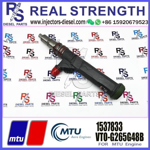 23526589 piezas del motor diesel de la maquinaria 1537833 23526589 inyector de combustible de VTO-G363BD VTOG363BD