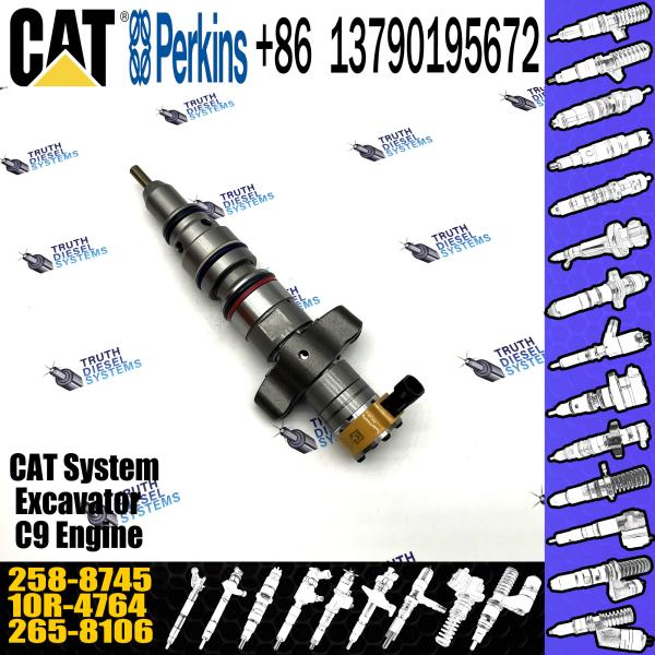 Common Rail Inyectores Diesel Engine spare parts 258-8745 For Caterpillar 324D 325D 329D 330D 336D excavator