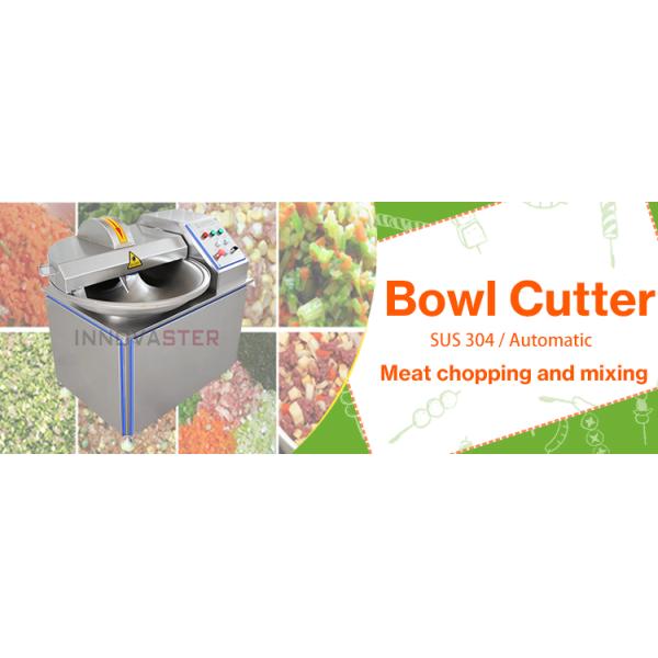 Stainless Steel Bowl Chopper Cutter Machine for Perfectly Chopped Meat and Vegetables