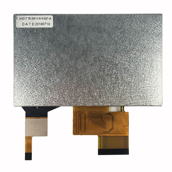 5 дисплей касания LCD TFT дюйма, промышленный емкостный экран касания 800×480
