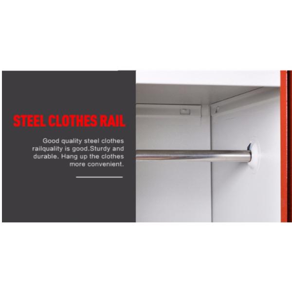 1850 Height Z Shape Steel Dress Cupboard Small Metal Locker