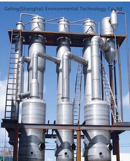 5 принудили влияние тройки кристаллизатора 10-100kw Ton/Hr, который FC - кристаллизатор испарителя циркуляции для отработанной воды