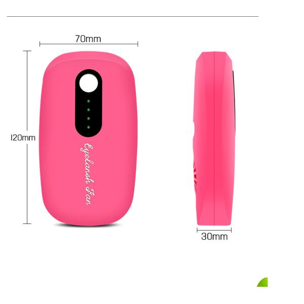 Mini Eyelash Dryer Fan Rechargeable USB Electric Fan For Grafting And Planting Needs