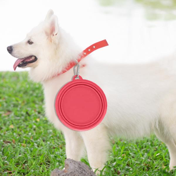 Силиконовые складываемые собачьи миски Бес BPA портативные складываемые путевые миски для домашних животных, кошек, еды, воды, кормления, тарелки для кемпинга