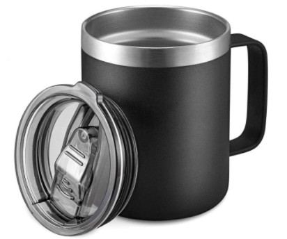Stainless Steel 304 12 Oz Insulated Tea Mug Tumbler With Handle