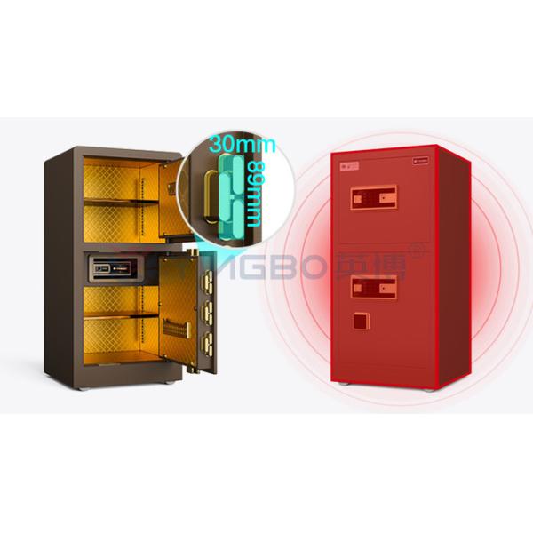 1.5mm Steel Safe Home Safe Box Biometric Fingerprint Lock Best Safe Box For Home Use