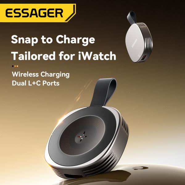 Chargeur de montre sans fil magnétique couleur tarnish 5V/2A ES-WC13