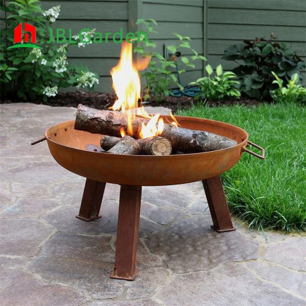 39,5 fogo de aço Pit Bowl Outdoor do metal do ferro fundido do OEM Corten