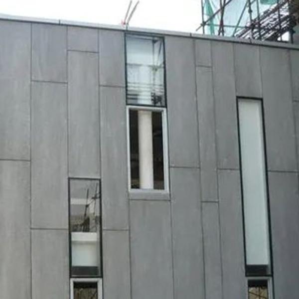 Decorative 100% Non Asbestos Fiber Cement Board Fireproof Fiber Cement Panel  6mm