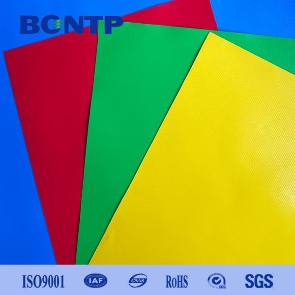 Waterproof PVC Coated Tarpaulin Fabric for Outdoor Truck Cover anti-aging  500g