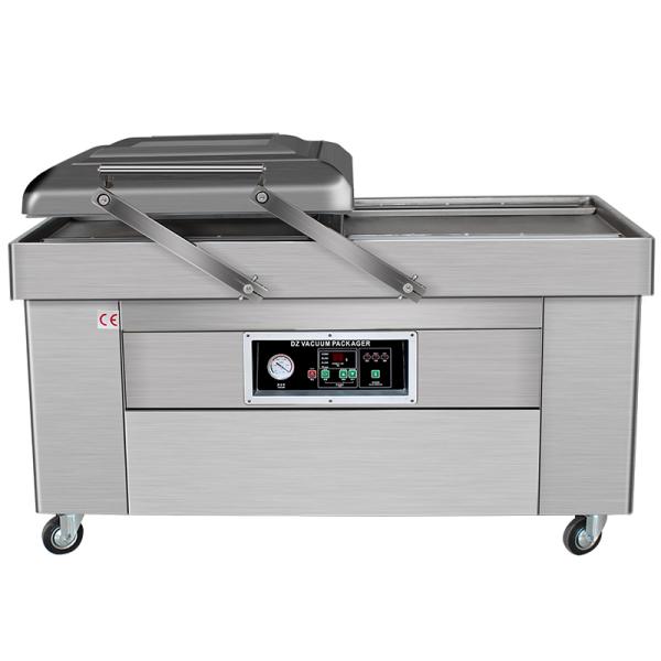 110V/220V DZ-400/2S Automatic Double Chamber Vacuum Coffee Bean Bag Rice Packing Machine