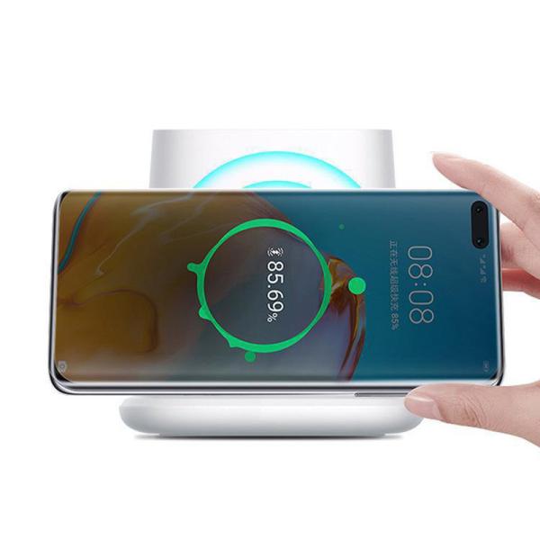 Dual USB Port 7.5W Desk Organizer Wireless Charger With Pen Holder