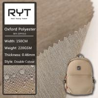 Couleur de coutume de textile tissé du polyester 220GSM de l'épaisseur 0.46mm double