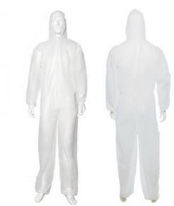 SMS Protective Clothing Disposable Hooded Coveralls Overalls For Safety Care