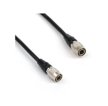 Sound Devices ZAXCOM Power Coiled twist Cable D-Tap to 4PIN Hirose Male