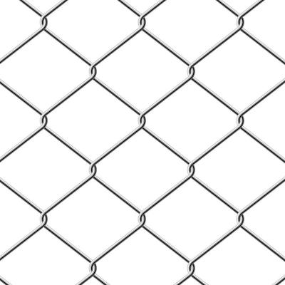 Electro galvanizado Diamond Wire Mesh 2 polegadas Chain Link Farm cerca