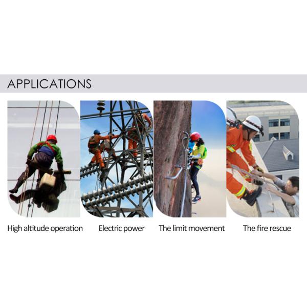 Кабель оптическ волокно волокна сверхпрочного волокна оборудует 14мм изолированную веревочку заплетенную нейлоном