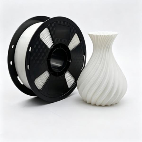 Glossy Shiny Metallic Silk 3D Printer Filament 1.75mm 1kg Low Warp Bubble Free for Art Figurines