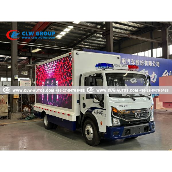 Dongfeng 4x2 Mobile Outdoor LED Advertising Solutions Truck