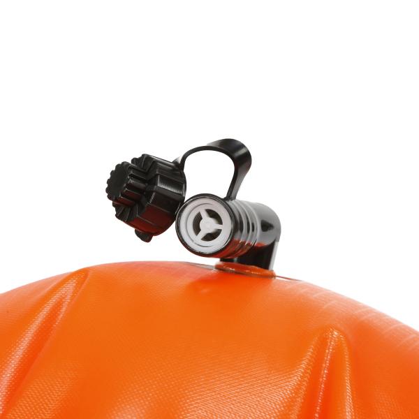 MOQ 100 pcs Outdoors 20L PVC Inflatable Swim Safety Float Buoy Waterproof Dry Floating Storage Bag