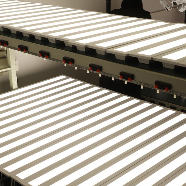 Custom Size High Lumen Efficiency Linear LED Panel Light with 50000 Hours Lifespan for Commercial Projects