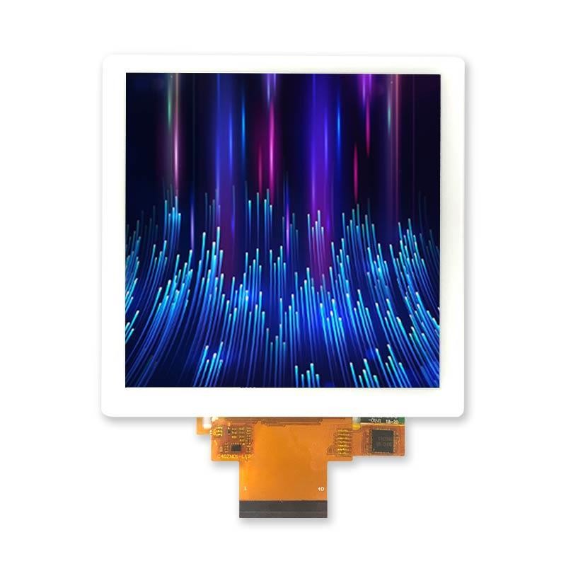 4 дюймовый квадратный TFT дисплейный модуль, разрешение 720x720, 40 пин 3SPI+RGB/I2C+RGB интерфейс