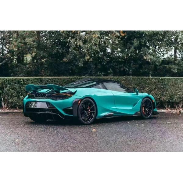 Pour McLaren 720s Body Kit 720S améliore le 765LT Style Carbon Fiber avant et arrière pare-chocs Spoiler Body Kit