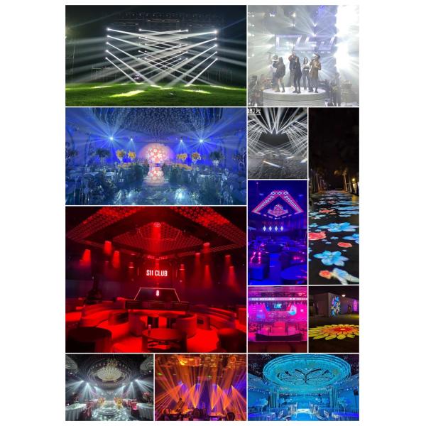 Big Bee Eyes LED Moving Head Beam Light 19pcs 50000 Hour Working Lifetime For DJ