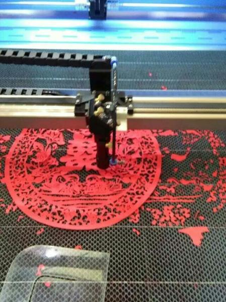 Paper Laser engraving cutting machine 400 x 600mm ,60W laser tube,Ruida system TYE-4060