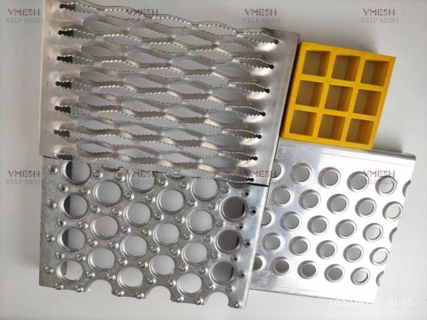 Custom Aluminum Safety Grating for Stairways SST304 316