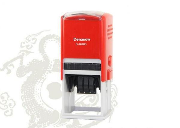 Office Square 40x40mm Automatic Ink Stamp Dealers/Hot sale office Numerical Stamp
