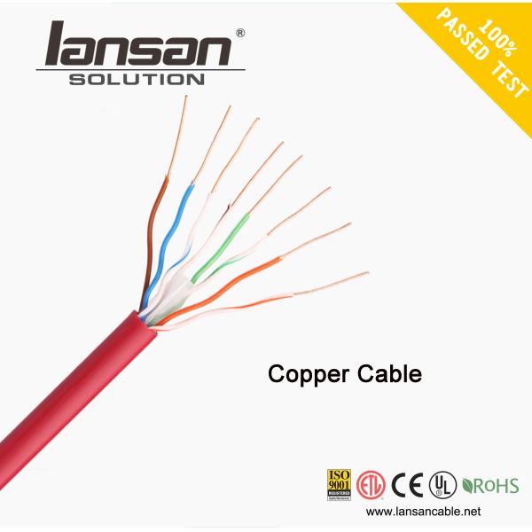 1/0.50mm Condutor Cat5e Lan Cable LSZH PVC 24Awg Utp SFTP