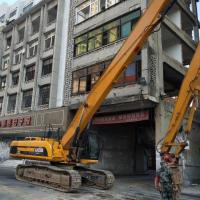 Principal la alta demolición del brazo del alcance HY385, 24 mide el excavador Long Reach de Q355B