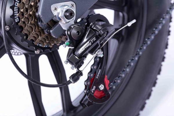 High Speed 20 Inch Electric Bicycle , 350W 500W Folding Fat Tire Electric Bike