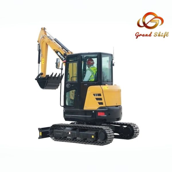 Sy35u Mini Excavator with Zero Tail Swing CE Certificated and 3780 kg Operating Weight for Efficient Digging