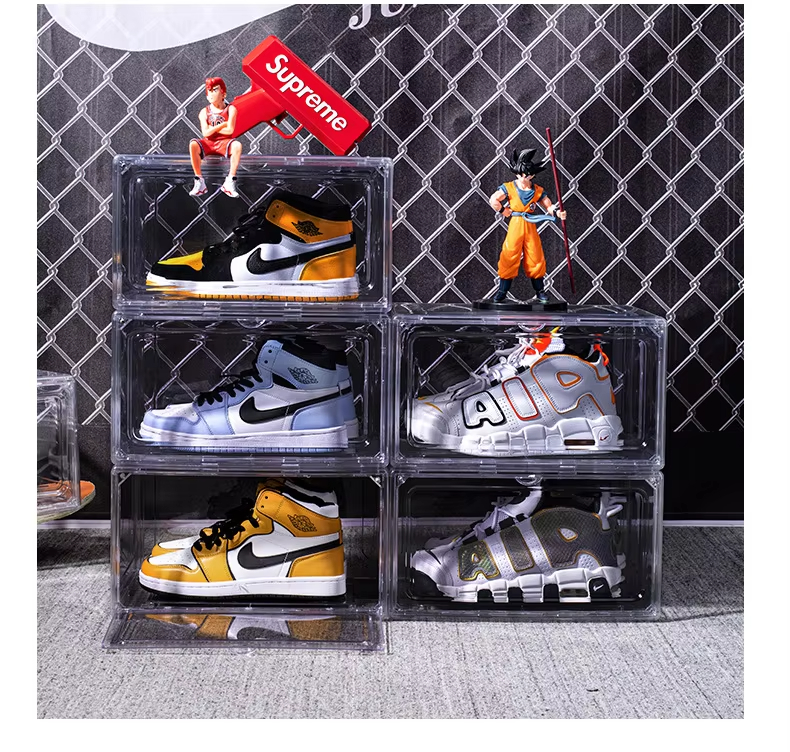 High Quality Multi-Functional Transparent Storage Box Durable Plastic Shoe Box