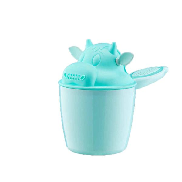 SGS Ergonomic PP Plastic Baby Shampoo Cup For Bathroom