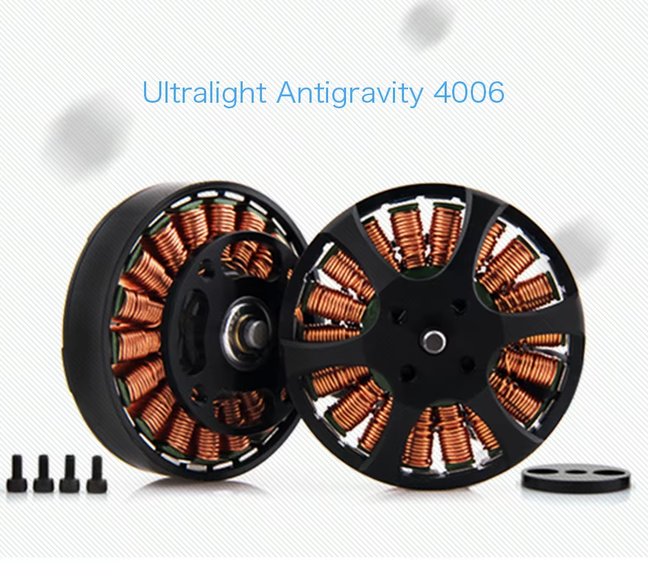 Wholesale T-MOTOR MN4006 KV380 High Power Out Runner Brushless Motor For Drones UAV Skateboard Airplane Accessories 2pcs Per Box