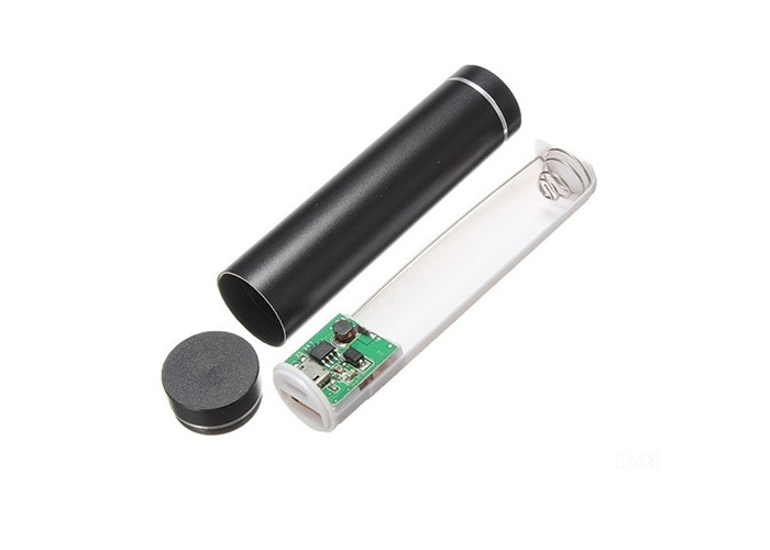 случай банка силы тела USB 5V алюминиевый для модуля батареи Arduino 18650