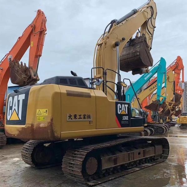 Second Hand Cat 336E Best Work Condition Excavator Used Caterpillar Excavator 336E