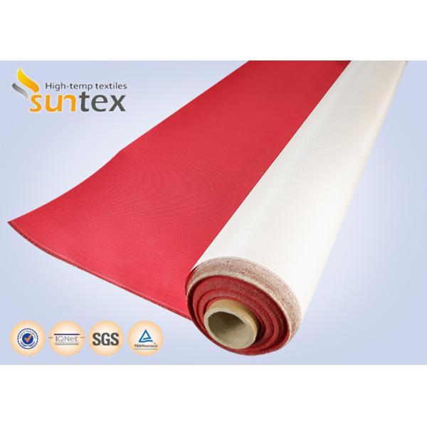 Огнеупорная термоизоляция предохранения от жары ткани стеклоткани полиуретана покрытая (PU)