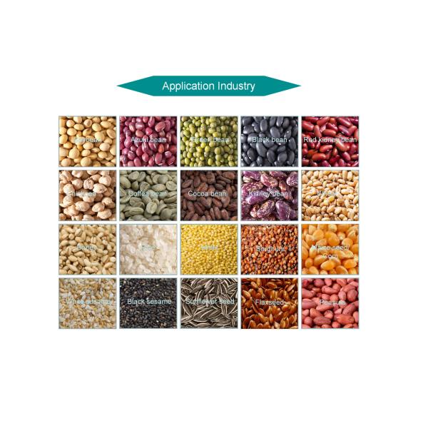 Paddy Rice Seed Soya Bean Cleaning Equipment Grain Processing Machine