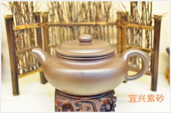 Catering Antique Brown Yixing Zisha Teapot Handmade 600ml For Drinking
