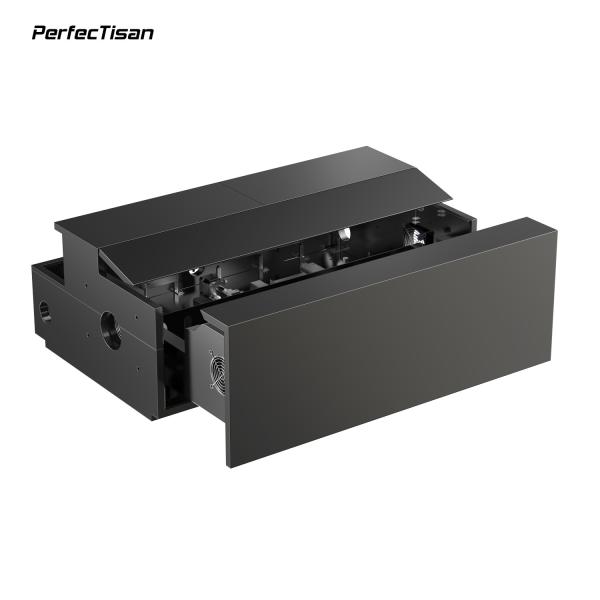 Module coulissant électrique pour projecteur de meuble TV OEM pour projecteur à ultra-courte focale, meuble TV motorisé