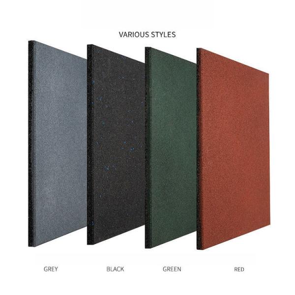 20X20X1 Interlocking Tiles Red Heavy Duty Rubber Horse Exercise Mats, Non-Slip Protective Training Rubber Mats