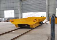 Matériel lourd sur le chariot de transfert de rail, chariot électrique de travail des entrepôts Q235B