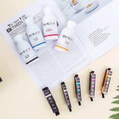 Multi Colored Canon Edible Ink Easy To Refill Vivid Cilor With High Saturation